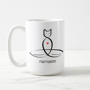 Taza De Café Namaste - texto regular del estilo