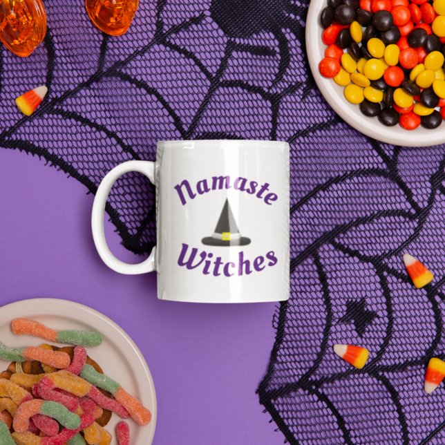 Taza De Café Namaste Witches (Subido por el creador)