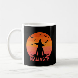 Taza De Café Namaste Witts Halloween Yoga Witch