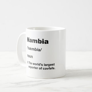 Taza De Café Nambia y covfefe