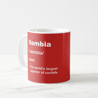 Taza De Café Nambia y covfefe