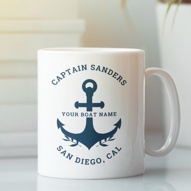 Taza De Café Name of Captain Blue's Ship (Subido por el creador)