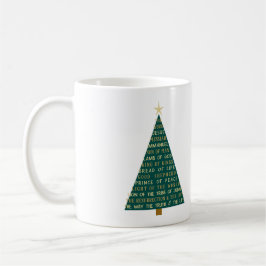 Taza De Café Names of Jesus Christmas Tree