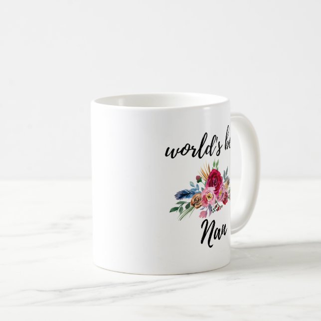 Taza De Café Nan Abuela Abuela Regalo Idea Mug (Anverso derecho)