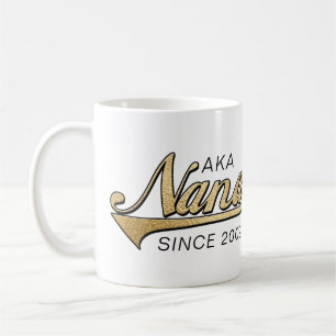 Taza De Café Nana Abuela Mug "AKA Nana Desde..."