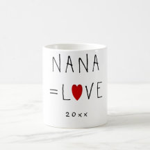 NANA=AMOR (O Cualquier Otro Nombre) Tinta Abuela M