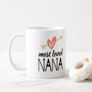 Taza De Café Nana Corazón Más Amado