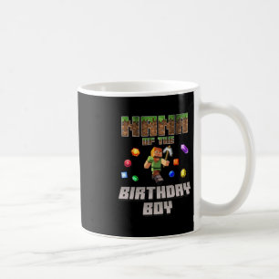 Taza De Café Nana del chico del cumpleaños Videojugador Número