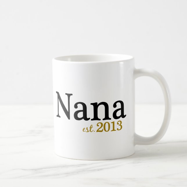 Taza De Café Nana Est 2013 (Derecha)