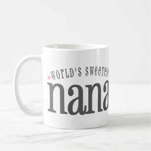 Taza De Café Nana más dulce del mundo