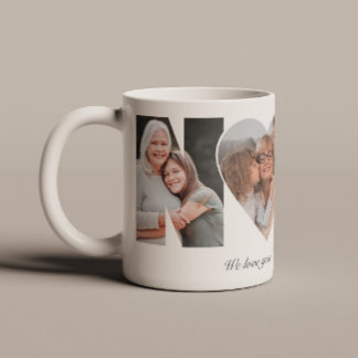 Taza De Café Nana Photo Collage Grandma Keepsake from Grandkids