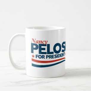 Taza De Café Nancy Pelosi para Presidente
