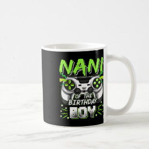 Taza De Café Nani De Birthday Boy Video Game Family Matchin