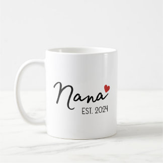 Taza De Café Nani Nana Est 2024 Mug Set, nuevo abuelo indio