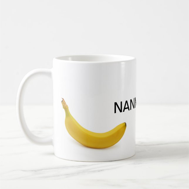 Taza De Café Nanners es los bae (para las fans del plátano) (Izquierda)