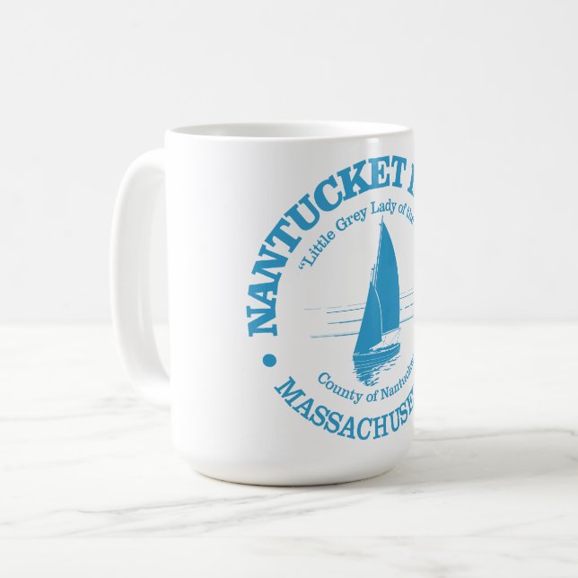Taza De Café Nantucket (velero) (Anverso izquierdo)