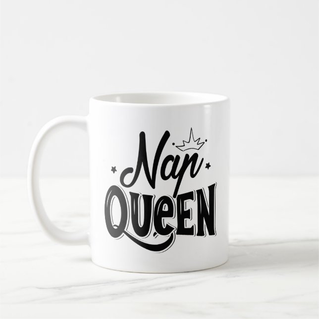 Taza De Café Nap Queen (Izquierda)