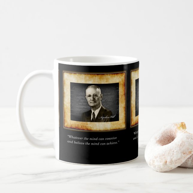 Taza De Café Napoleon Hill Mugs (Con donut)