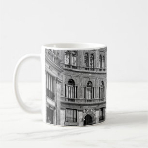 Taza De Café Nápoles Blanco y Negro (Nápoles)