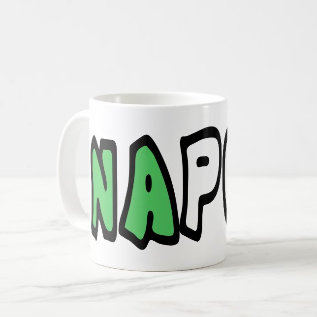 Taza De Café Napoli (Anverso izquierdo)