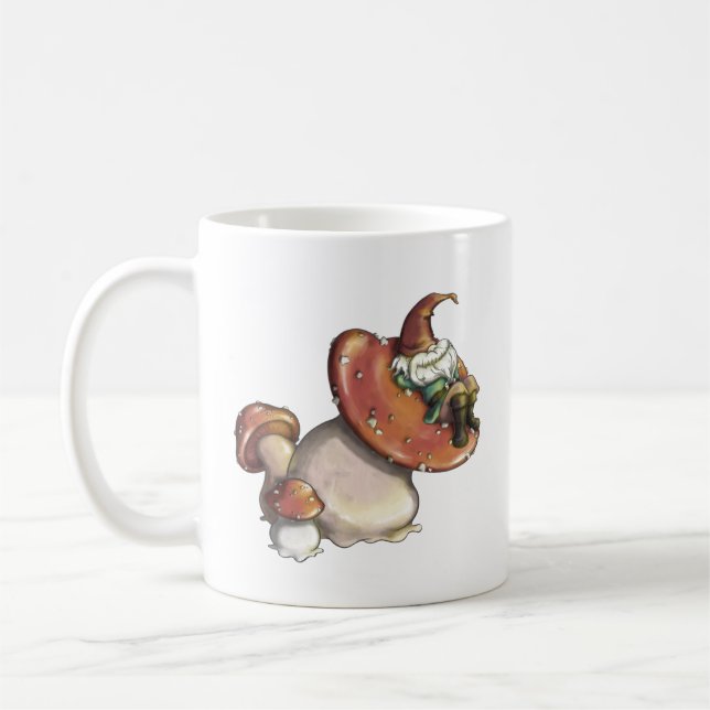 Taza De Café Napping Gnome (Izquierda)