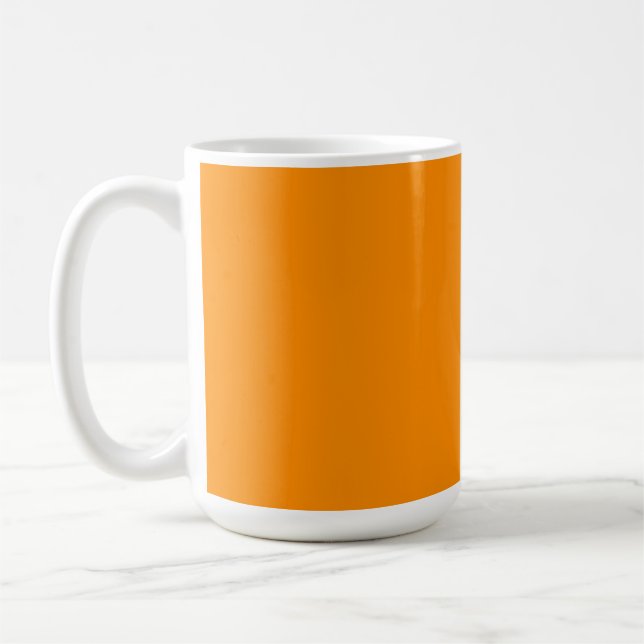 Taza De Café Naranja (Izquierda)