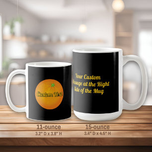 Taza De Café Naranja