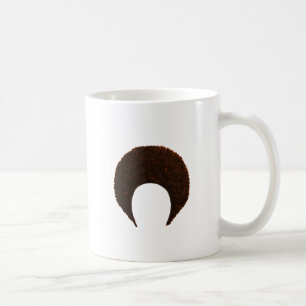 Taza De Café Naranja Afro El MUSEO Regalos Zazzle