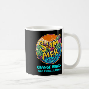 Taza De Café Naranja Beach Gulf Shores Alabama Summer Vacacione