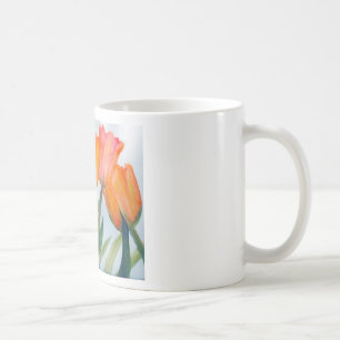 Taza De Café Naranja Citrus Tulips