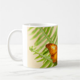 Taza De Café Naranja Cruiser mariposa