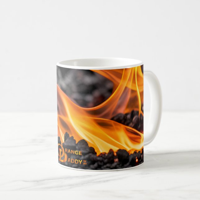 Taza De Café Naranja Daddy Coffee Mug of Freedom (Anverso derecho)