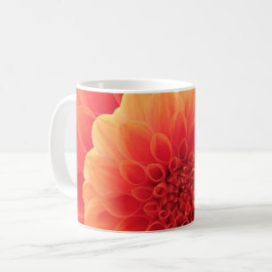 Taza De Café Naranja Dahlia