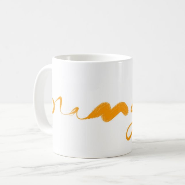 Taza De Café NARANJA de colección COLOR Mug (Anverso izquierdo)