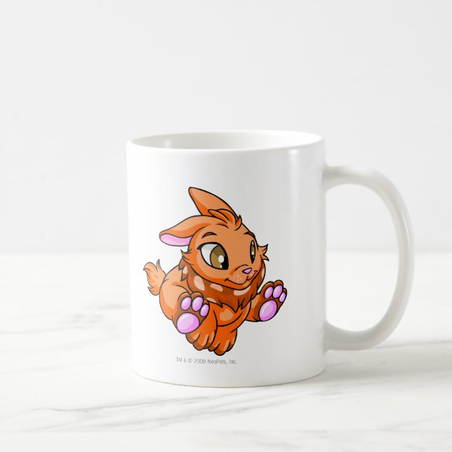Taza De Café Naranja de Cybunny (Derecha)