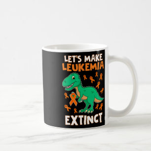 Taza De Café Naranja de Dinosaurios Cinta Hematólogo Reptisil
