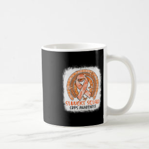 Taza De Café Naranja de mariposa apoyo arco iris galvanizado
