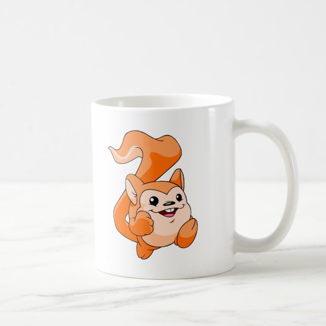 Taza De Café Naranja de Meerca (Derecha)
