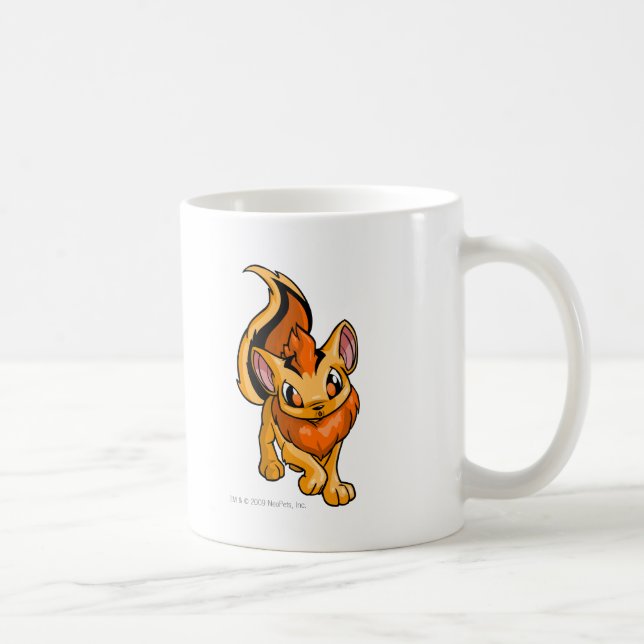 Taza De Café Naranja de Xweetok (Derecha)