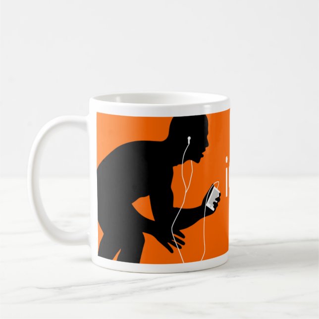 Taza De Café naranja del iGrapple (Izquierda)