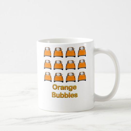 Taza De Café naranja del isetta