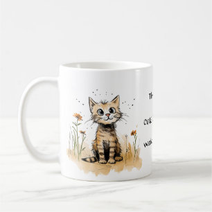 Taza De Café Naranja Kitty My Cute Cat Videos