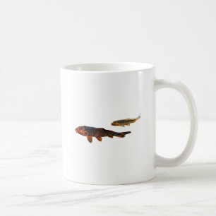 Taza De Café Naranja Koi y Gold Koi