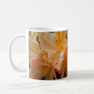 Taza De Café Naranja ligero Rhododendron Blossom Mug