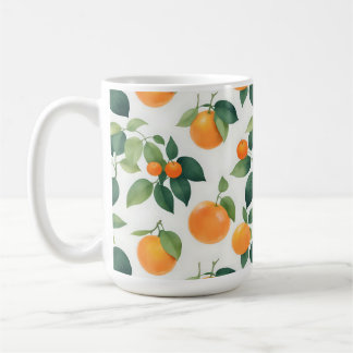 Taza De Café Naranja Mug verde