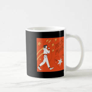 Taza De Café Naranja Punk Rock Expreso Arte Digital Illustrati