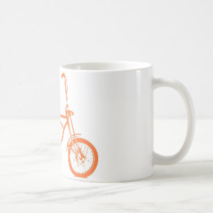 Taza De Café Naranja retro Krate Banana Seke