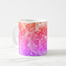 Taza De Café Naranja, rosa, Rosas púrpura