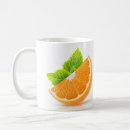 Taza De Café Naranja slice