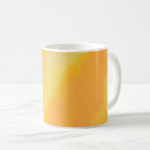 Naranja soleado cítrico acuarela